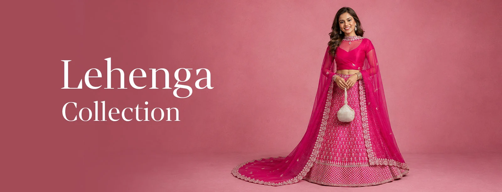 Lehengas collection banner by Wijaya Saree Mandiraya
