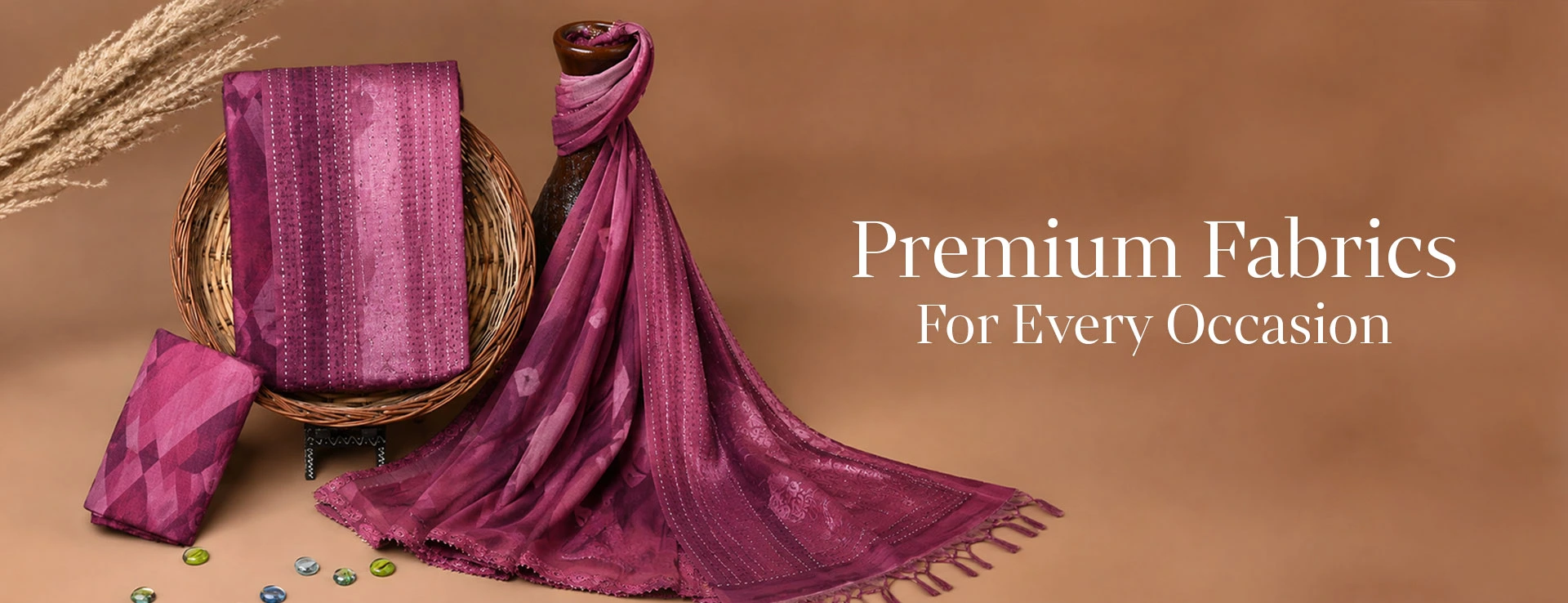 Premium fabrics for every occasion by Wijaya Saree Mandiraya