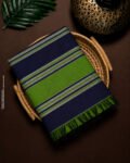 Blue & Green Indian Handloom Saree